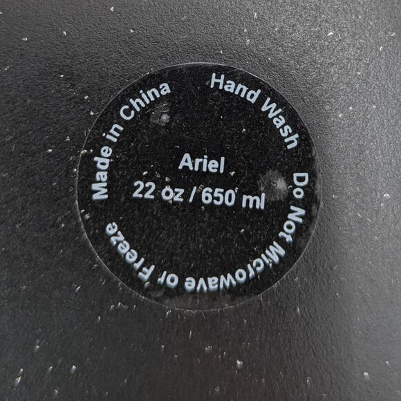 Speckled Enamel Mug 22 oz Metal Coffee Cup Set of 2 Camping Hiking Travel Tea - Picture 8 of 10